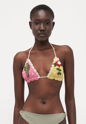 It's Now Cool Bikini top - pink/green