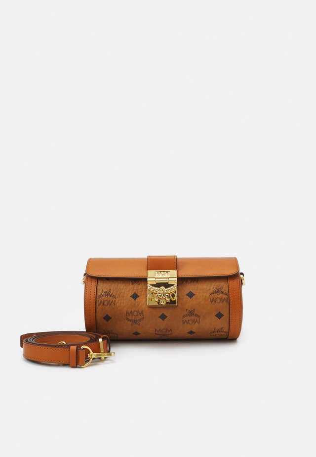 TRACY VISETOS CROSSBODY SMALL - Sac bandoulière - cognac