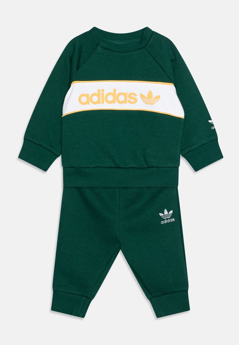 adidas Originals - CREW INFANT UNISEX SET - Sweatshirt - collegiate green/semi spark, Enlarge