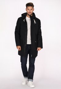 Schmuddelwedda Cappotto invernale - schwarz