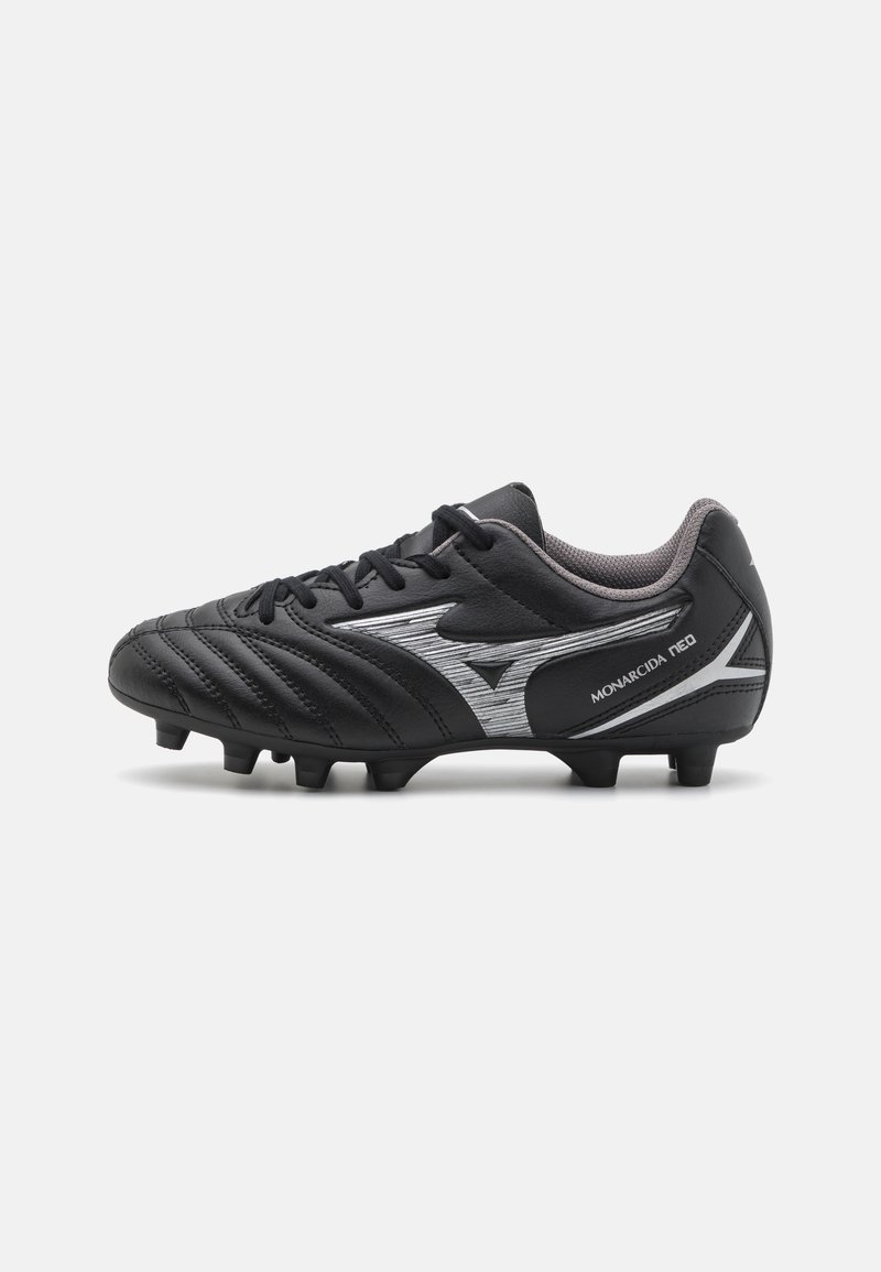 Mizuno MONARCIDA NEO III SELECT JR UNISEX - Chaussures de football pour terrain sec - black/silver