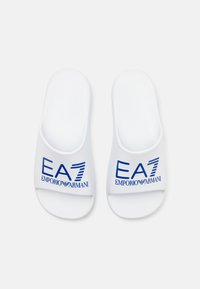 EA7 Emporio Armani Badsandal - white/turkish sea