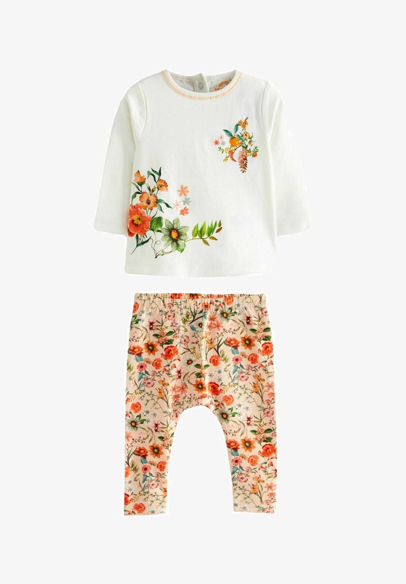 Next SET STANDARD - T-shirt à manches longues - orange floral