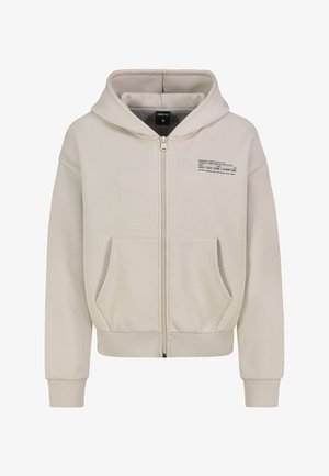 Sublevel, Zip-up sweatshirt - light-beige