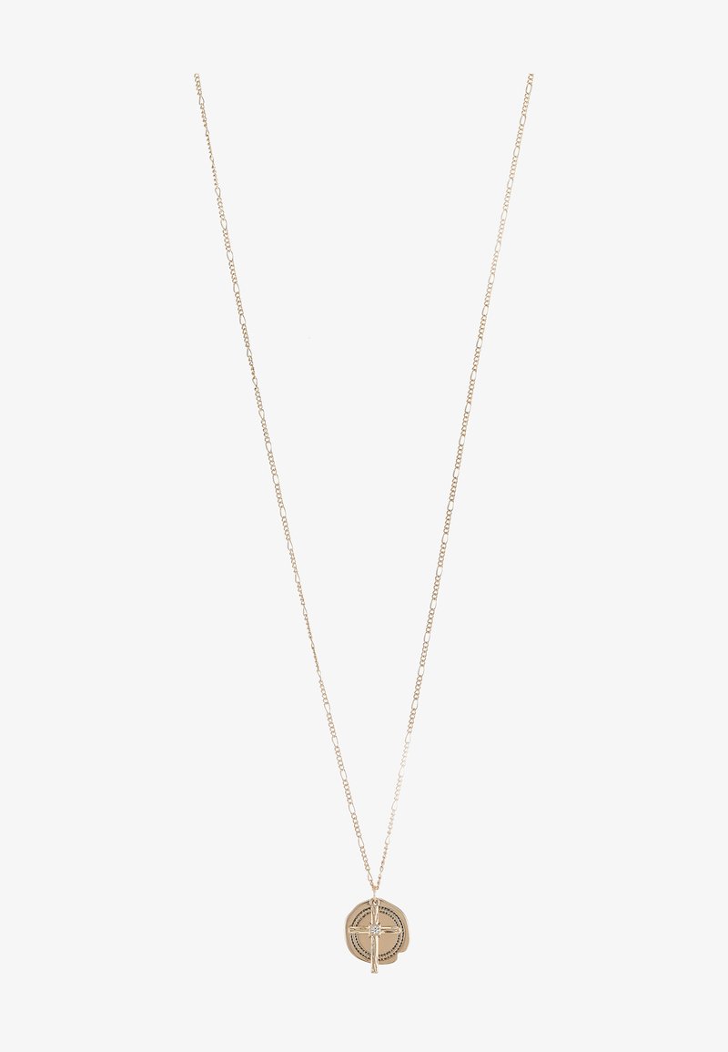 Topman Coin Cross Collana Gold Coloured Oro Zalando It