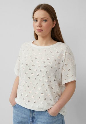 T-shirt imprimé - weiß