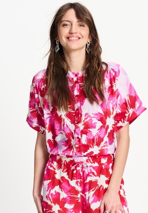 POM Amsterdam, BLOUSE - FENNA BUBBLE BLOOM LAVENDER - Blouse - pink