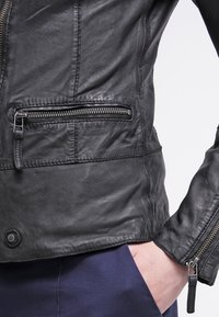 Oakwood Leather jacket - black