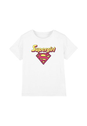 Cotton Soul, DC IM A SUPERGIRL UNISEX - Print T-shirt - white