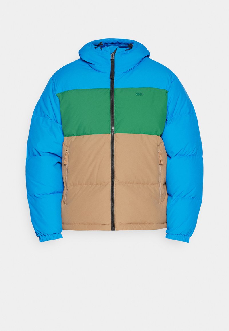 Lacoste Gewatteerde jas koningsblauw