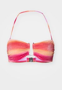 SPECTRUM TRIM FRONT BANDEAU - Haut de bikini - hot pink