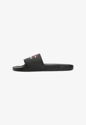 EMBROIDERY - Badesandale - black