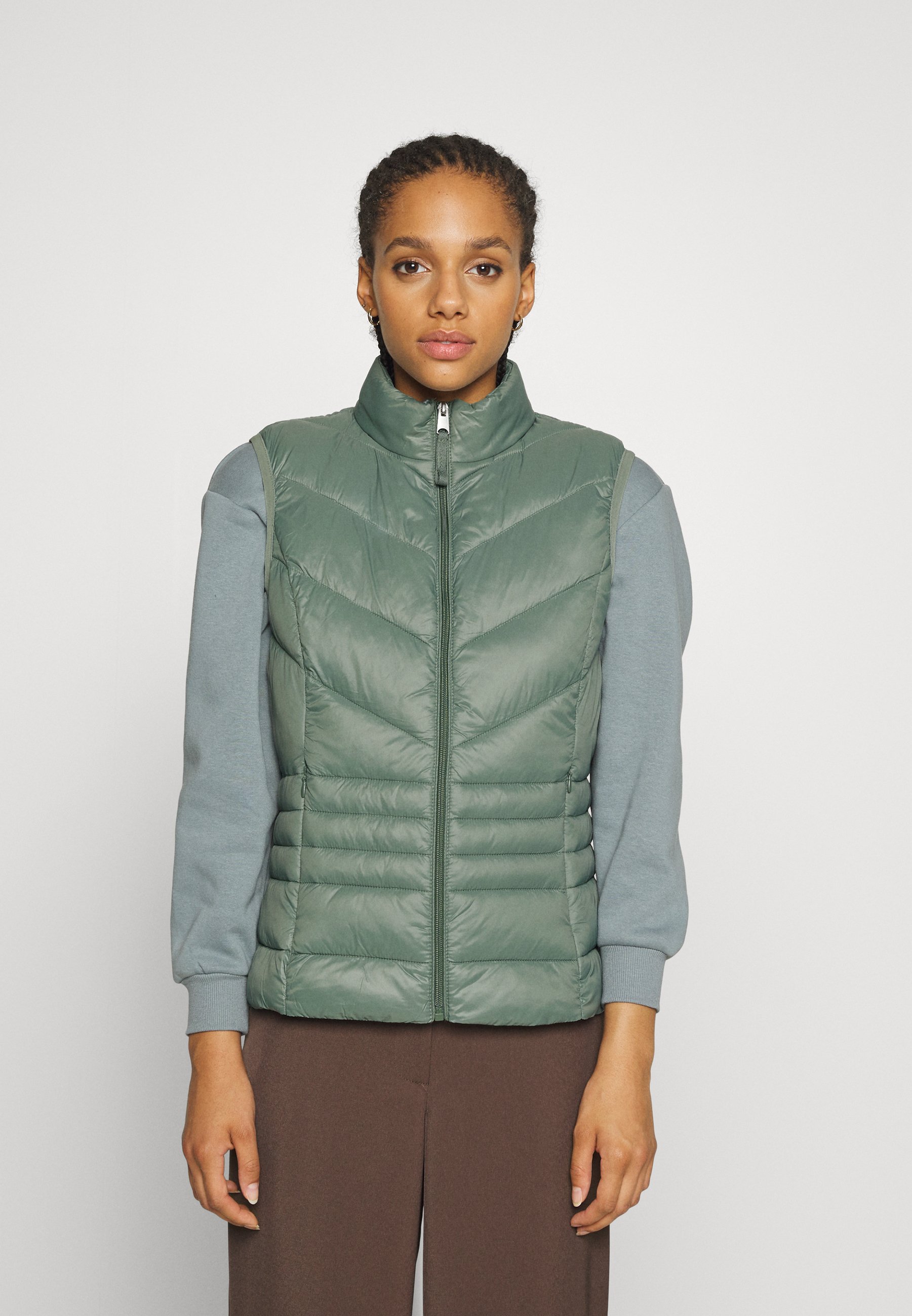 Women's Gilets \u0026 Waistcoats green 