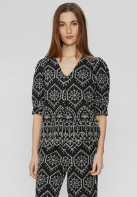 Nümph Bluse - NuRosie Bluse i Caviar Sort