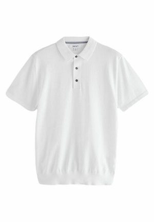 SHORT SLEEVE REGULAR FIT - Polo majica - white