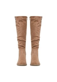 Jenny HIGH HEEL - Čižmy - beige