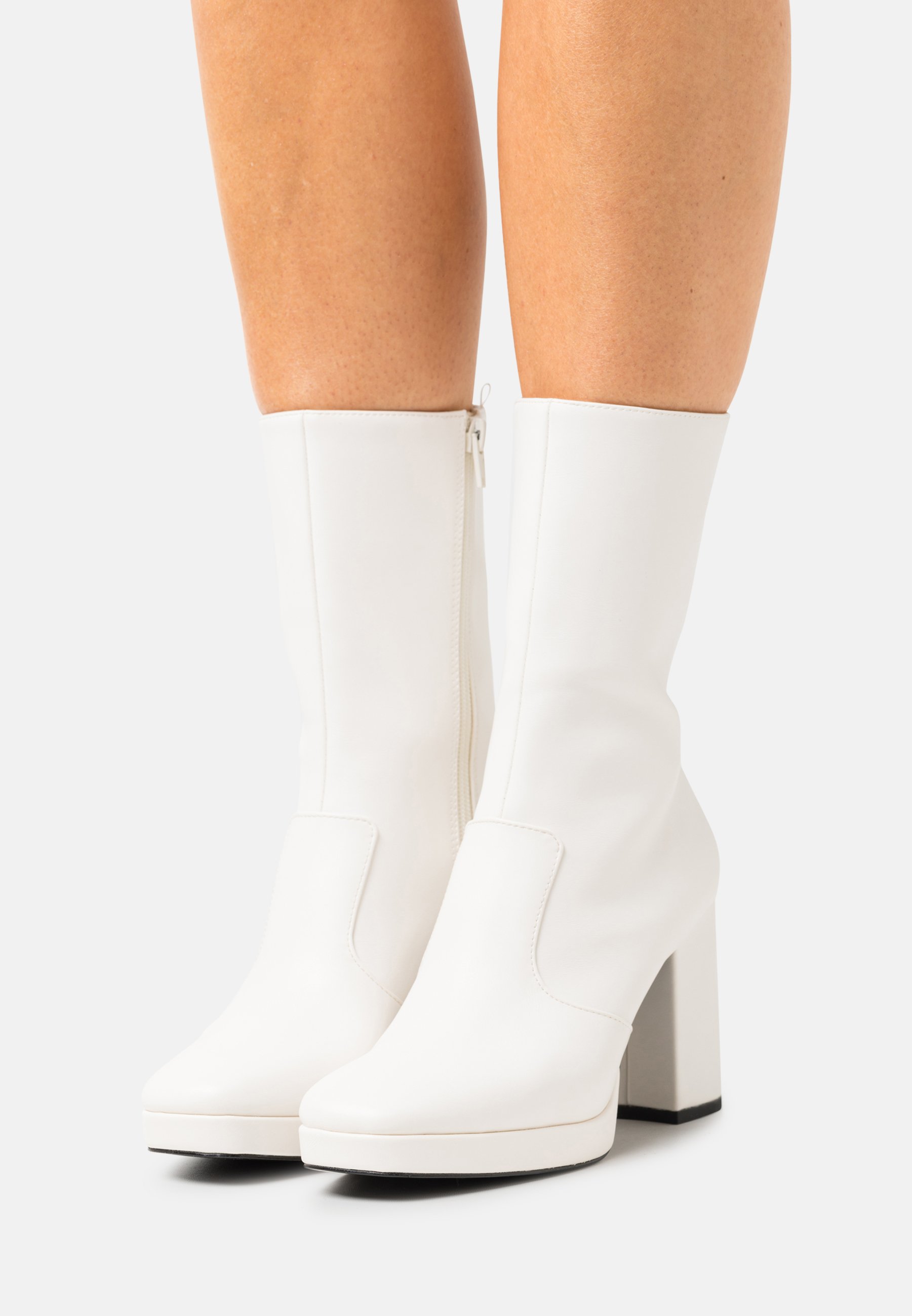 vegan white boots