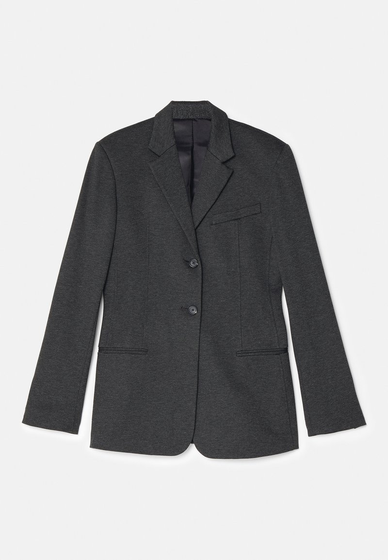 Helmut Lang Halflange jas donkergrijs