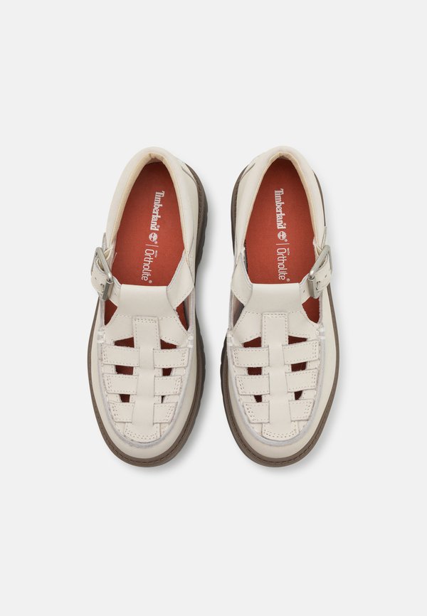 STONE STREET MARY JANE - Platform heels - natural3