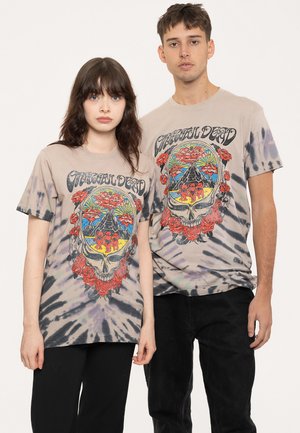 GRATEFUL DEAD EYE CLOUDS UNISEX - Print T-shirt - beige