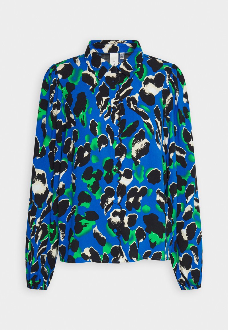YAS Overhemdblouse blauw YAS Overhemdblouse blauw