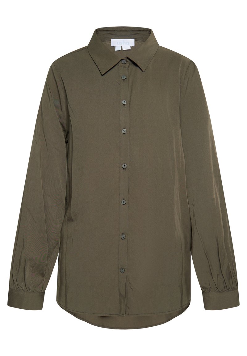 usha Overhemdblouse olijfgroen