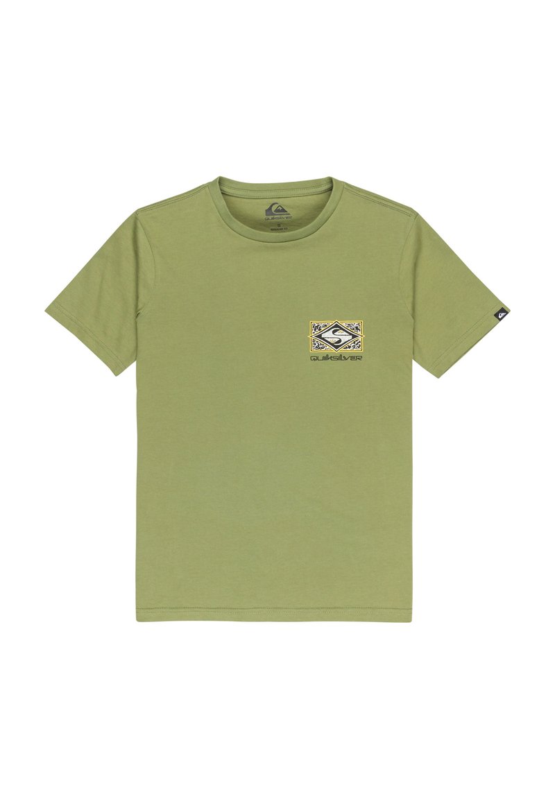 Quiksilver T-shirt print groen