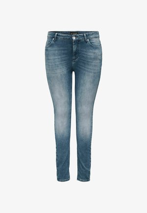 ONLY Carmakoma, SKINNY FIT JEANS CARWILLY SKINNY FIT JEANS - Jeans Skinny Fit - special blue grey denim