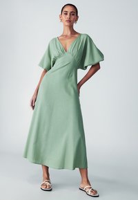 ST MRLO PALM MIDI  - Dienas kleita - sage green