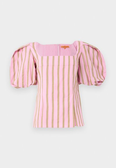 Stine Goya SOFT WEAVE BLOUSON SLEEVE - Μπλούζα - wallpaper