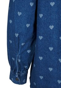 Zizzi Pogājama blūze - l blue d w heart