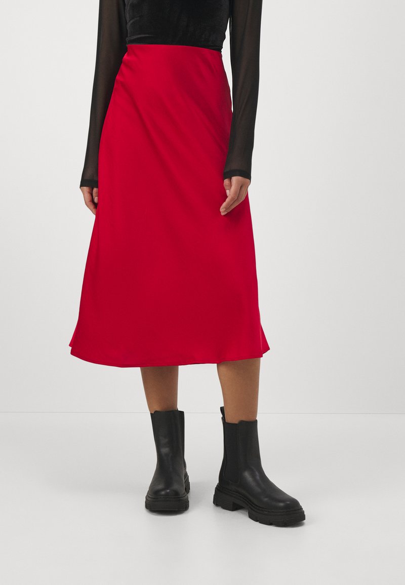 yas-petite-midi-slit-skirt-a-linjainen-hame-tango-red-punainen