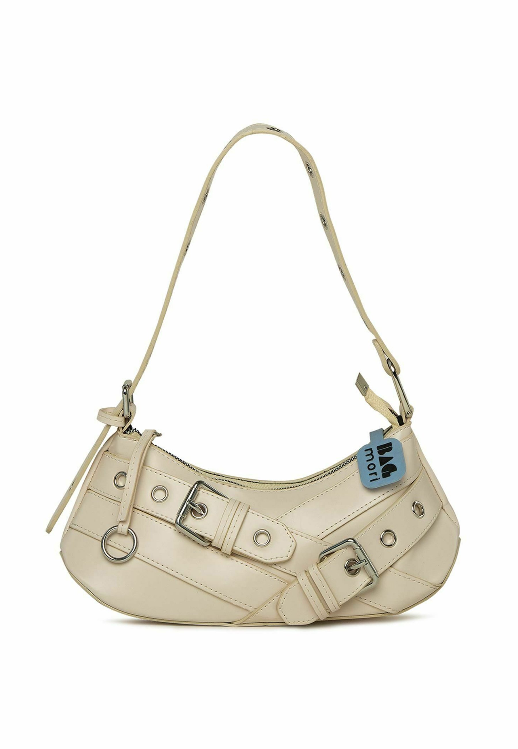Bagmori BAGUETTE BAG Handbag cream/beige Zalando