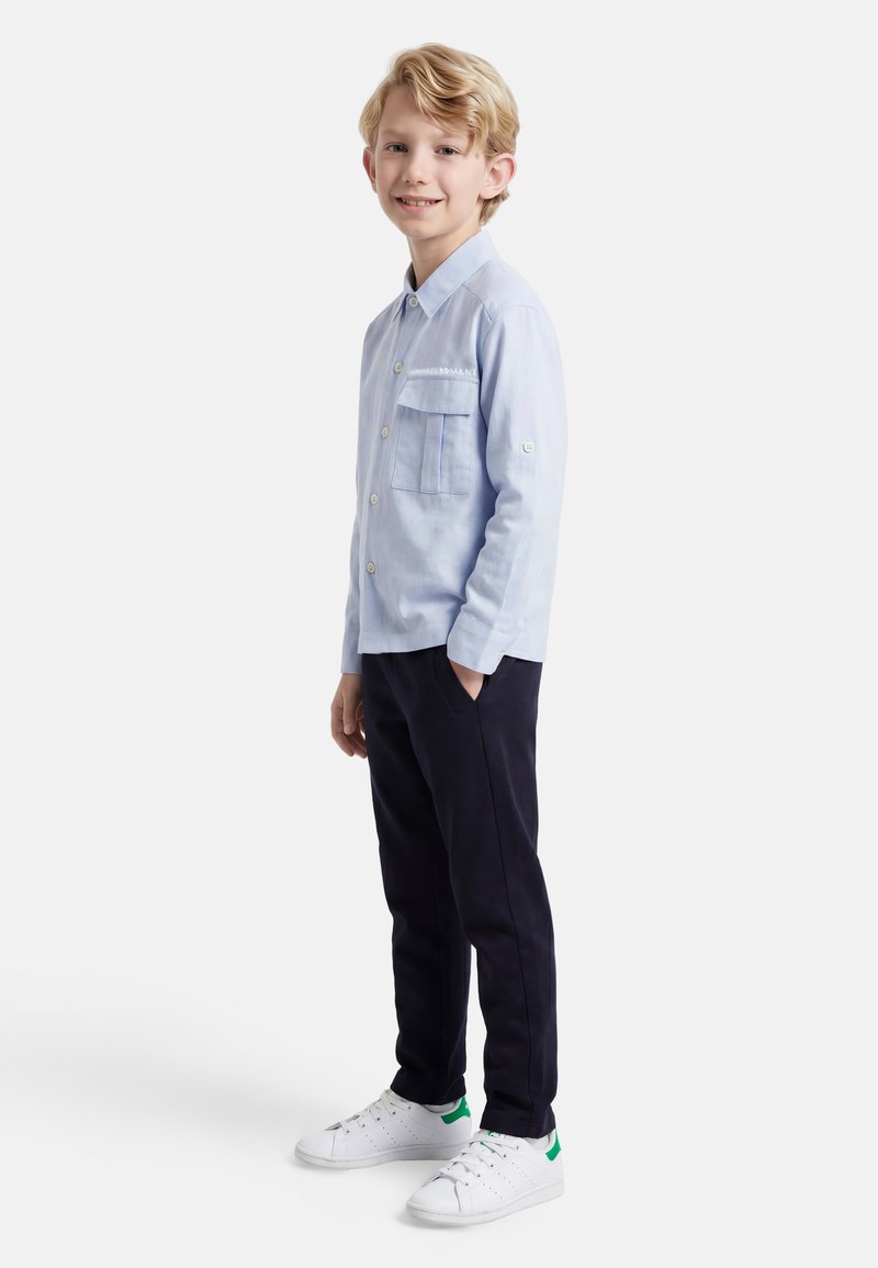 Emporio Armani SHIRT - Πουκάμισο - brunnera blue