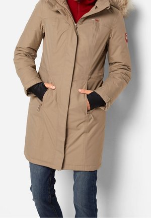 Vinterfrakke - taupe