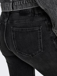 ONLY Tiesaus kirpimo džinsai - black denim