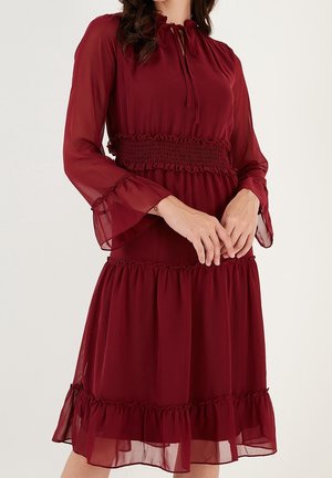 Robe de soirée - bordeaux