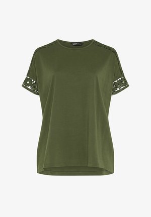 Yours Clothing, WOMEN'S T-SHIRTS - Camiseta estampada - olive