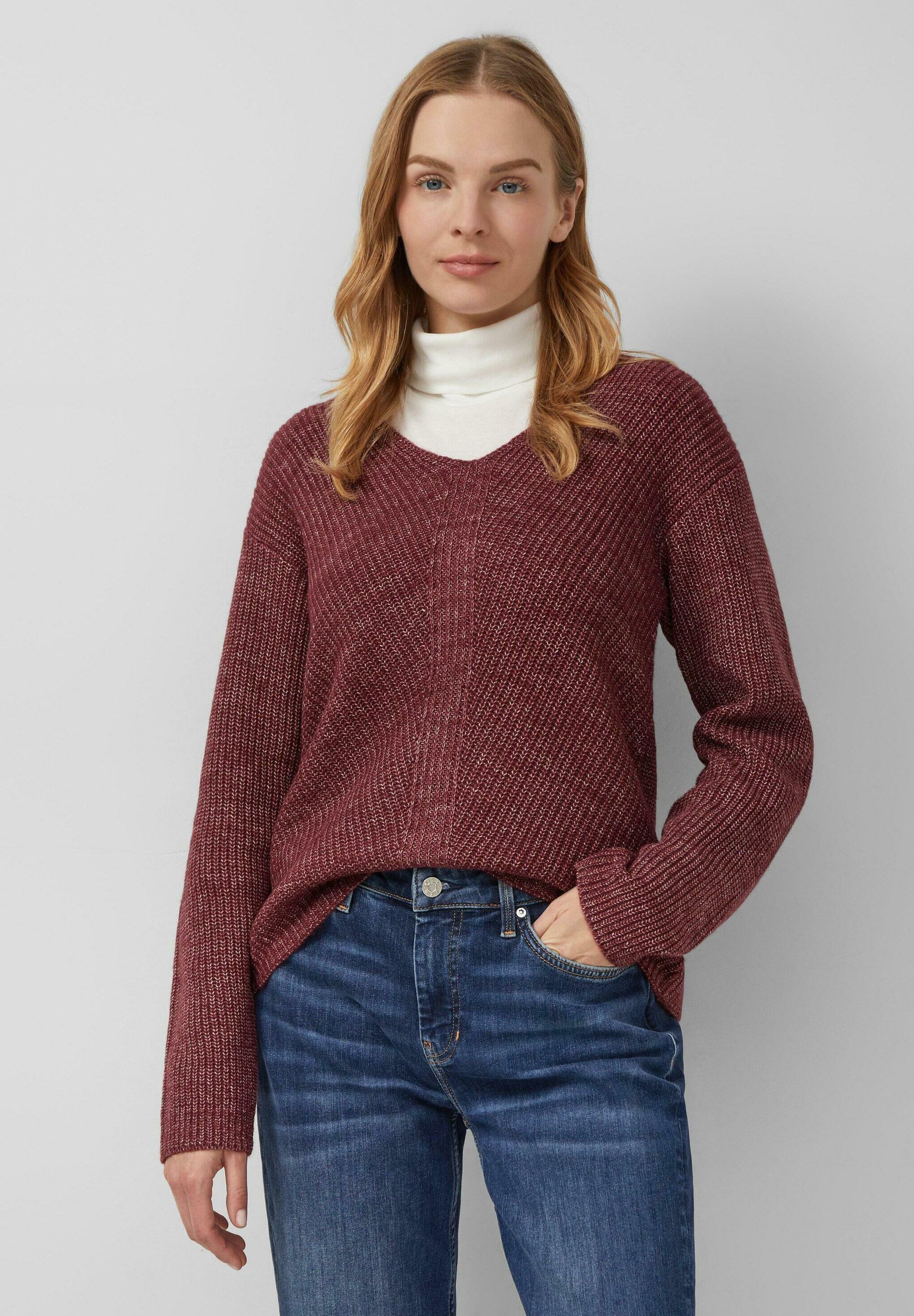 Pull Col Montant Pull Col Roulé S.Oliver Femme - Laine Douce - Coupe Classique - Coloris Uni Pull Col Roulé Femme
