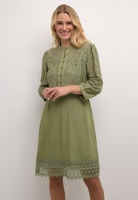 Cream CRMILLA - Koktajl obleka/za zabavo - oil green