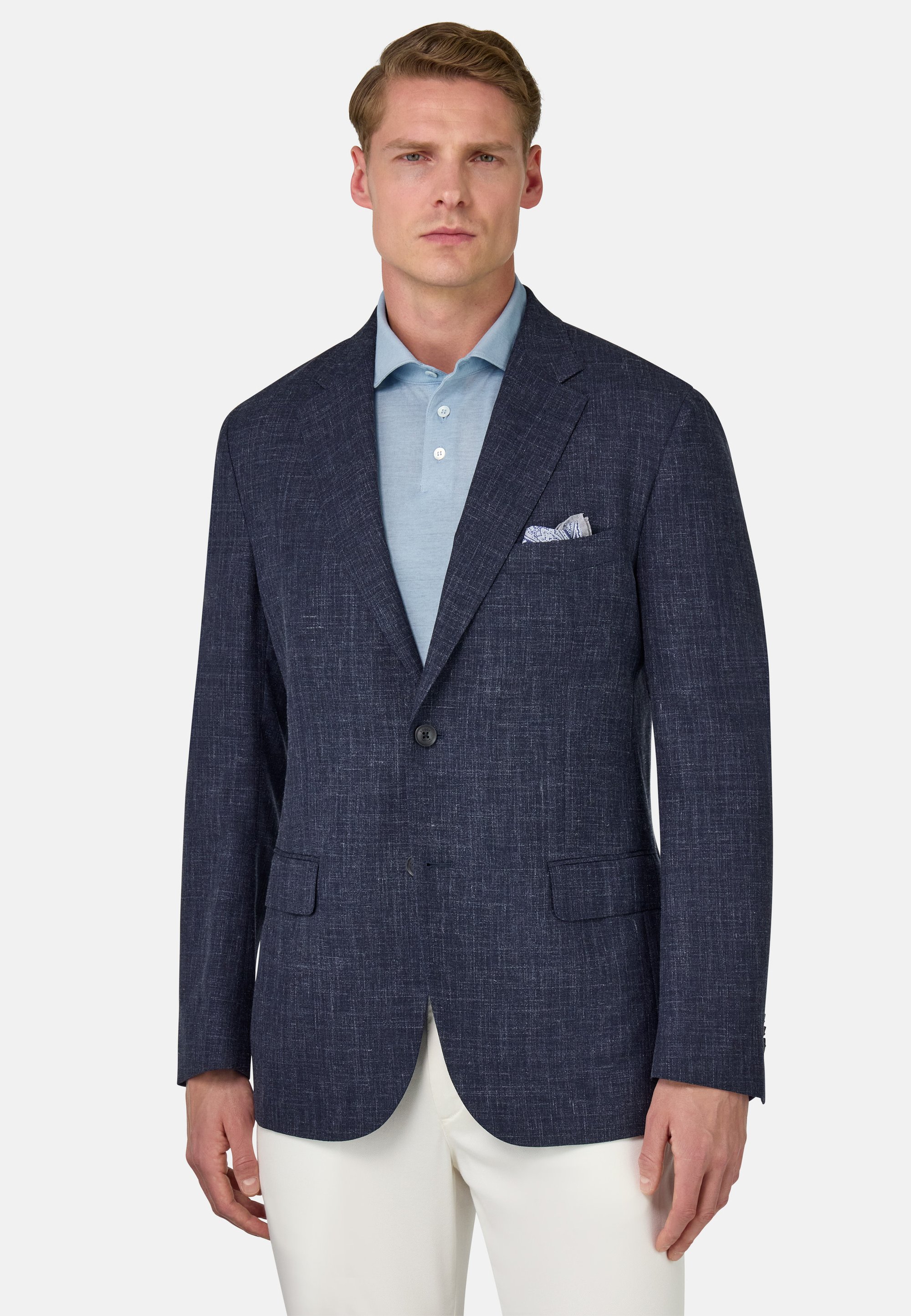 Giacca Blu Giacca Boggi Boggi Milano Giacca Elegante Navy Blue/blu