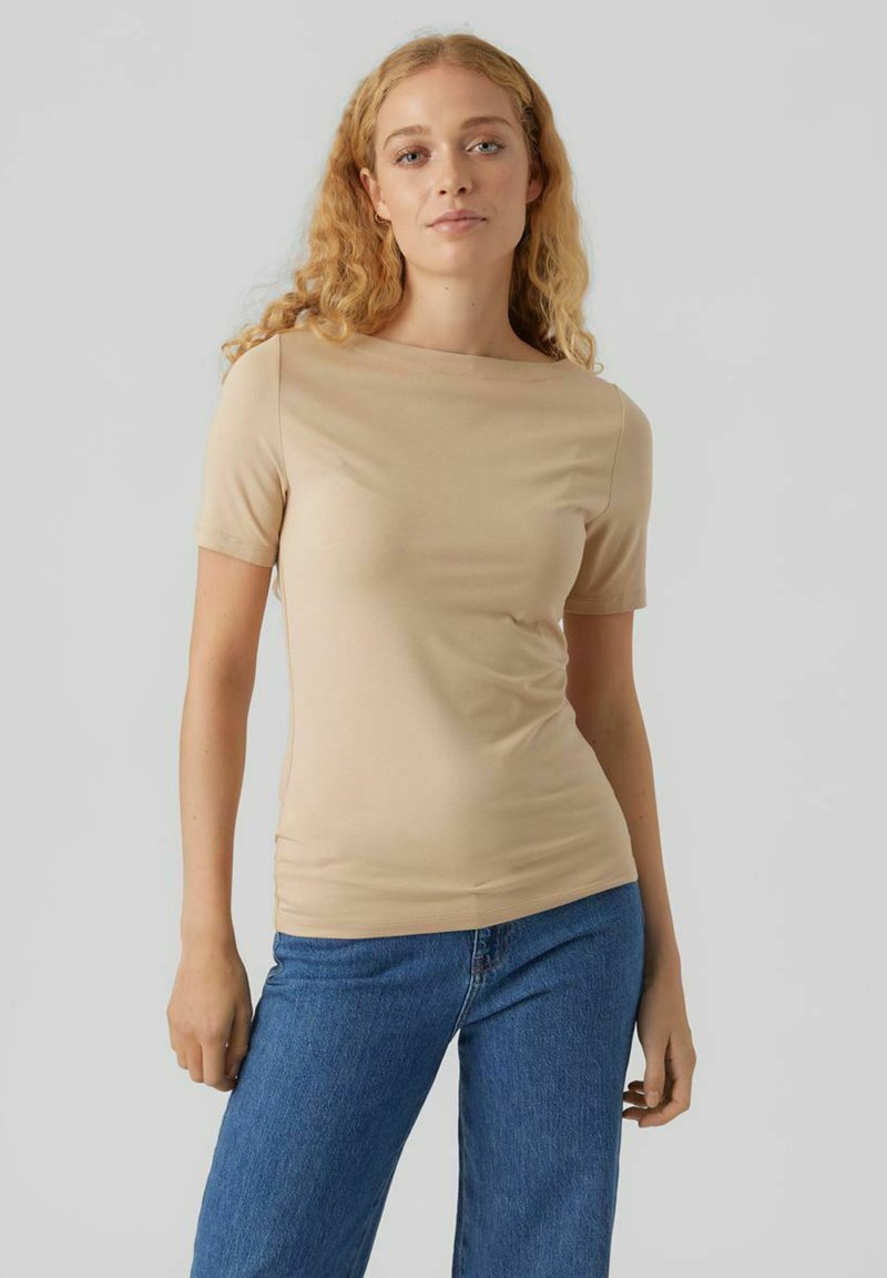 Vero Moda VMPANDA NOOS - Navadna majica - irish cream