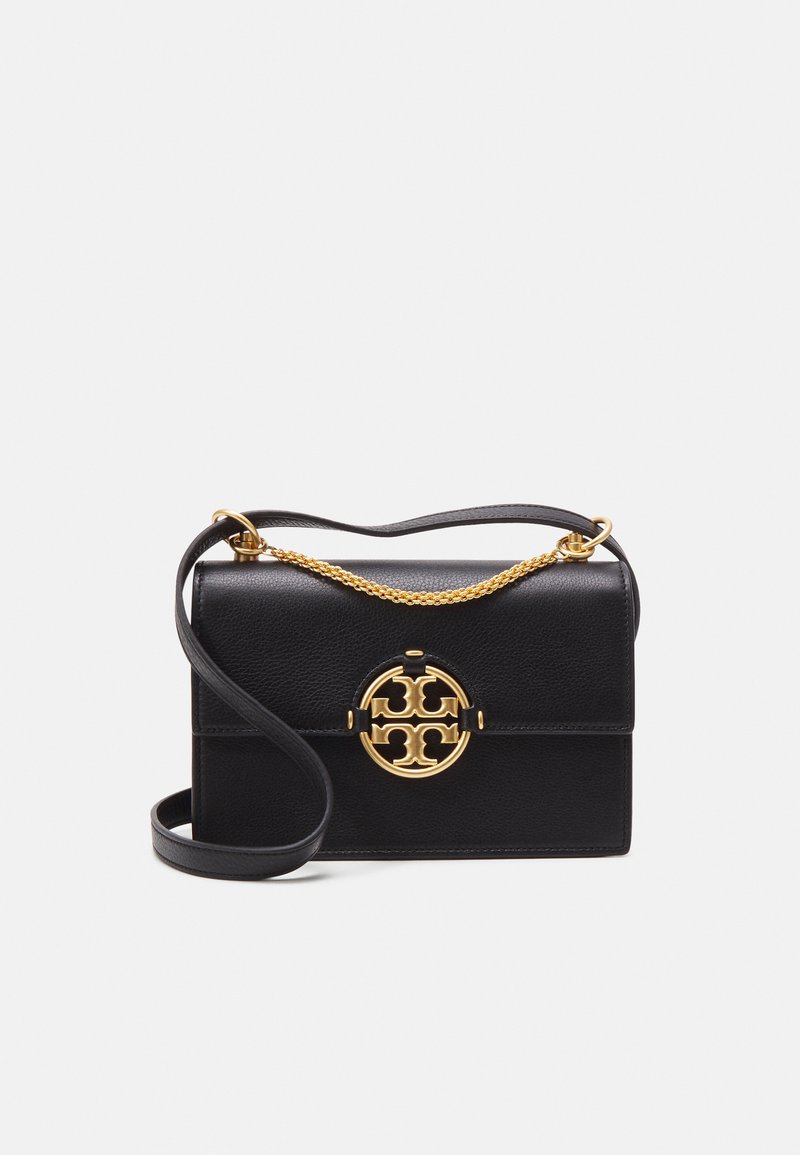 Tory Burch MILLER SMALL FLAP SHOULDER Across body bag black