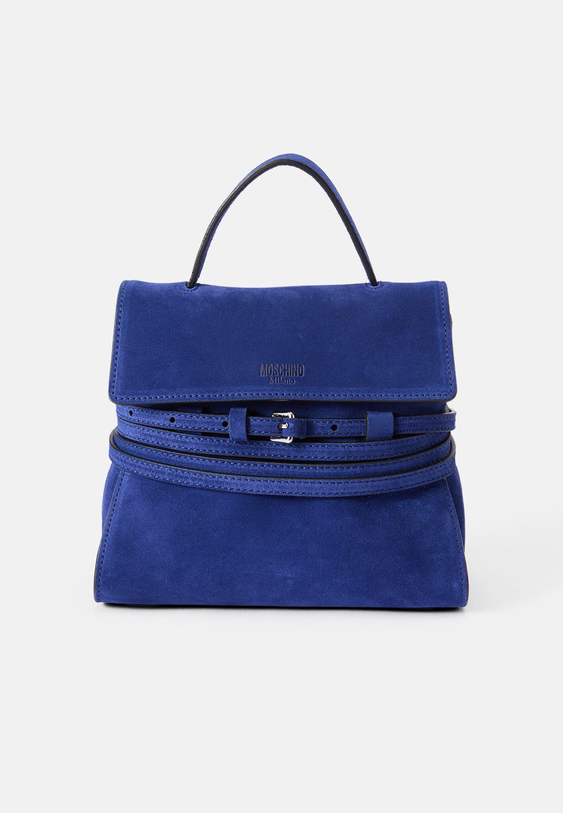 MOSCHINO BORSA Torba čez telo blu/modra
