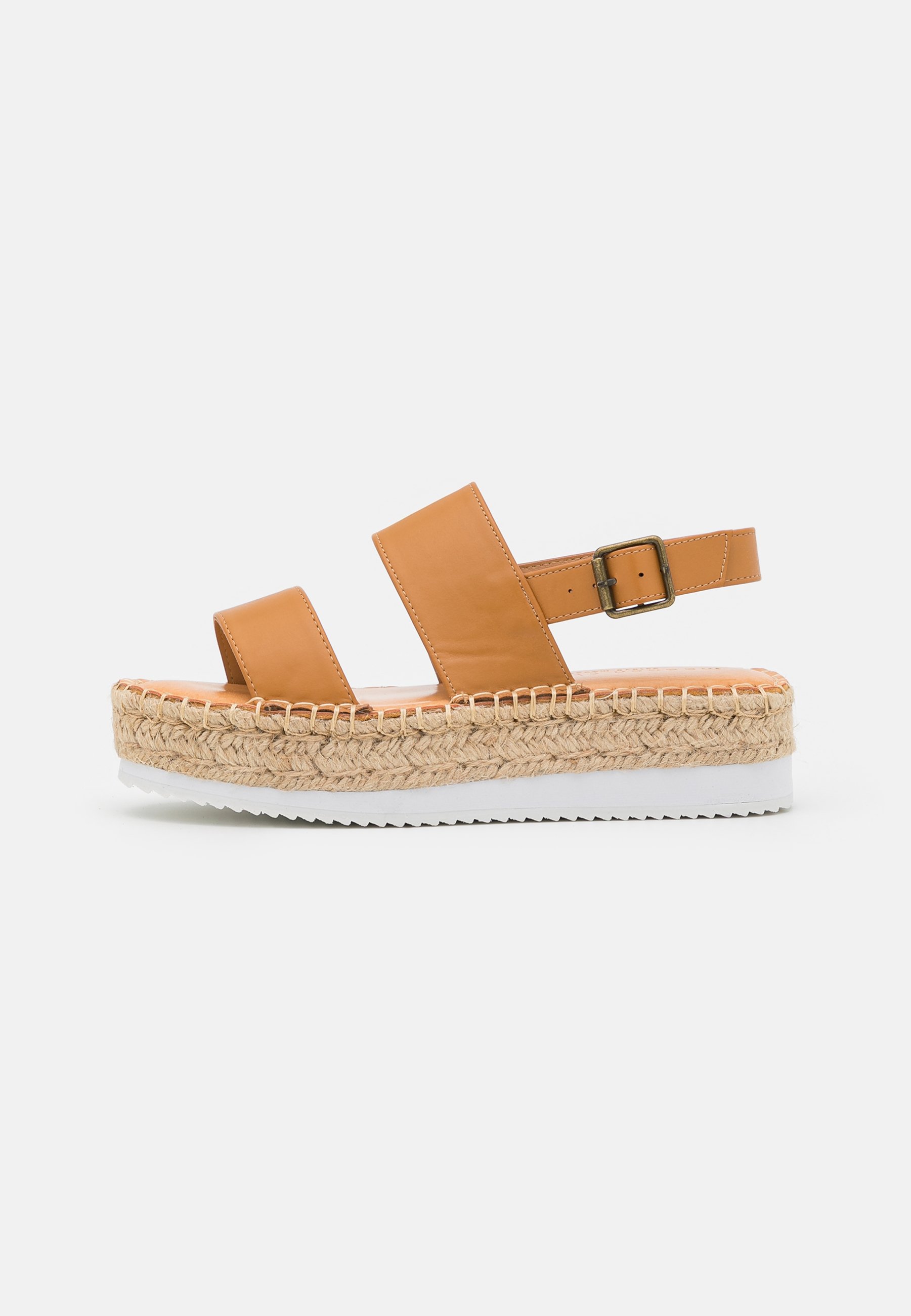 tan platform sandals