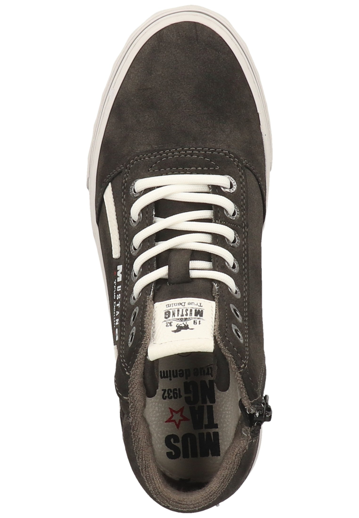 Mustang Sneakers hoog - dunkelgrau 20/Donkergrijs - Zalando.be