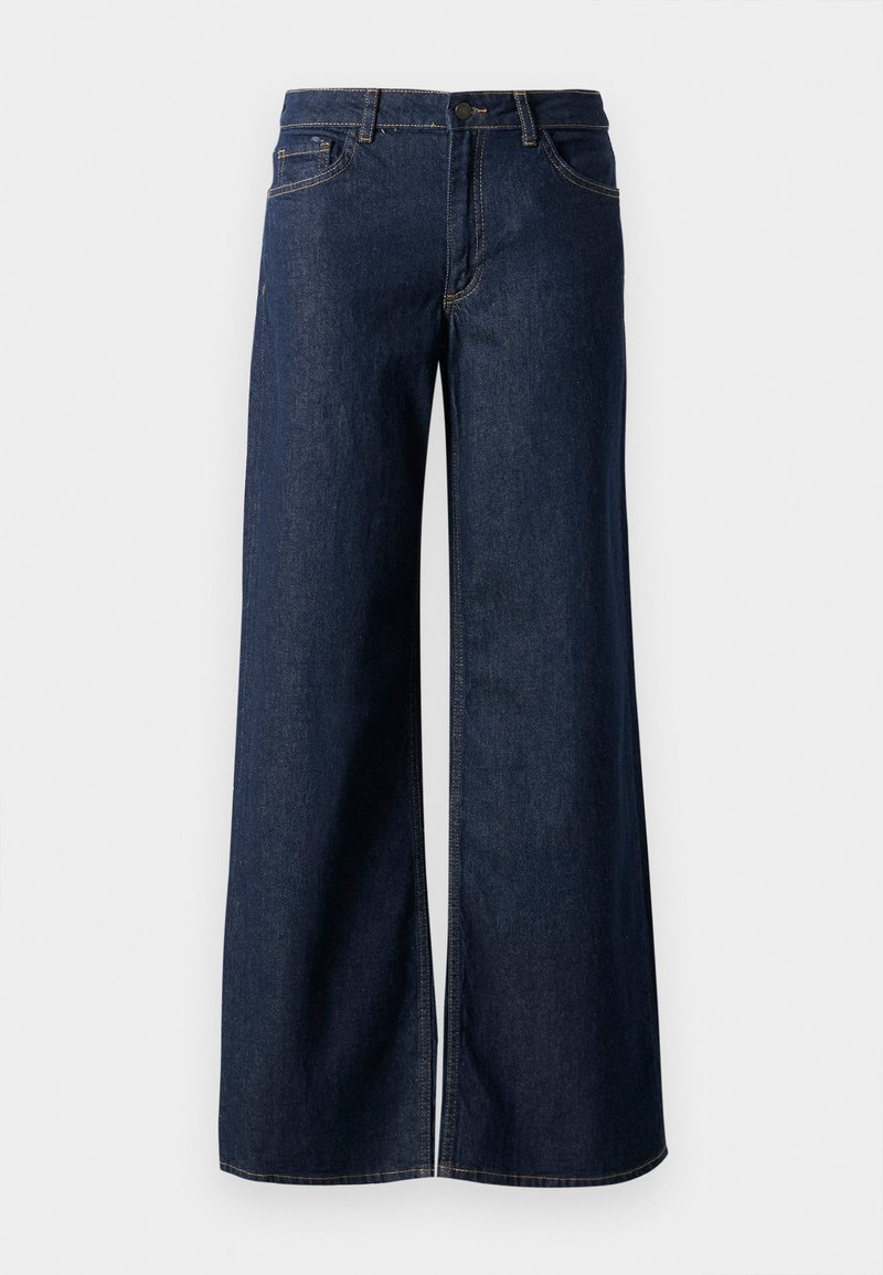 JDY JDYRUBY - Pernera ancha - dark blue denim/azul oscuro - Zalando.es