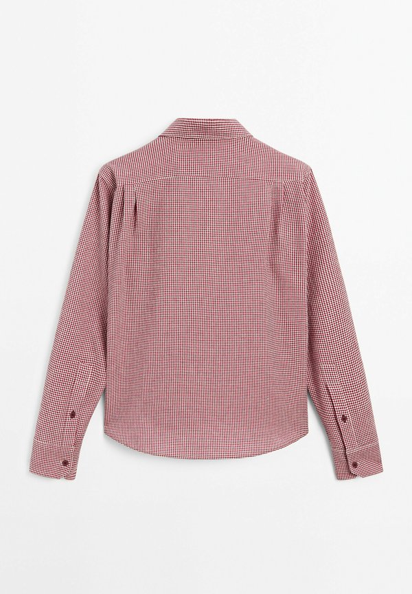 CHECK  - Button-down blouse3