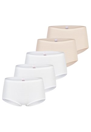 5 PACK - Culotte - weiß/beige