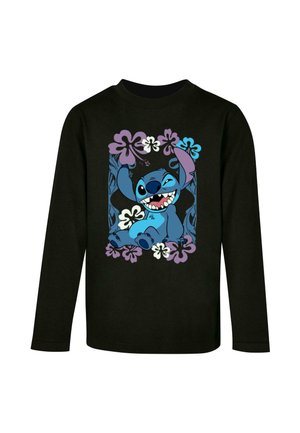 LILO AND STITCH  FLOWER WINK  - Long sleeved top - black